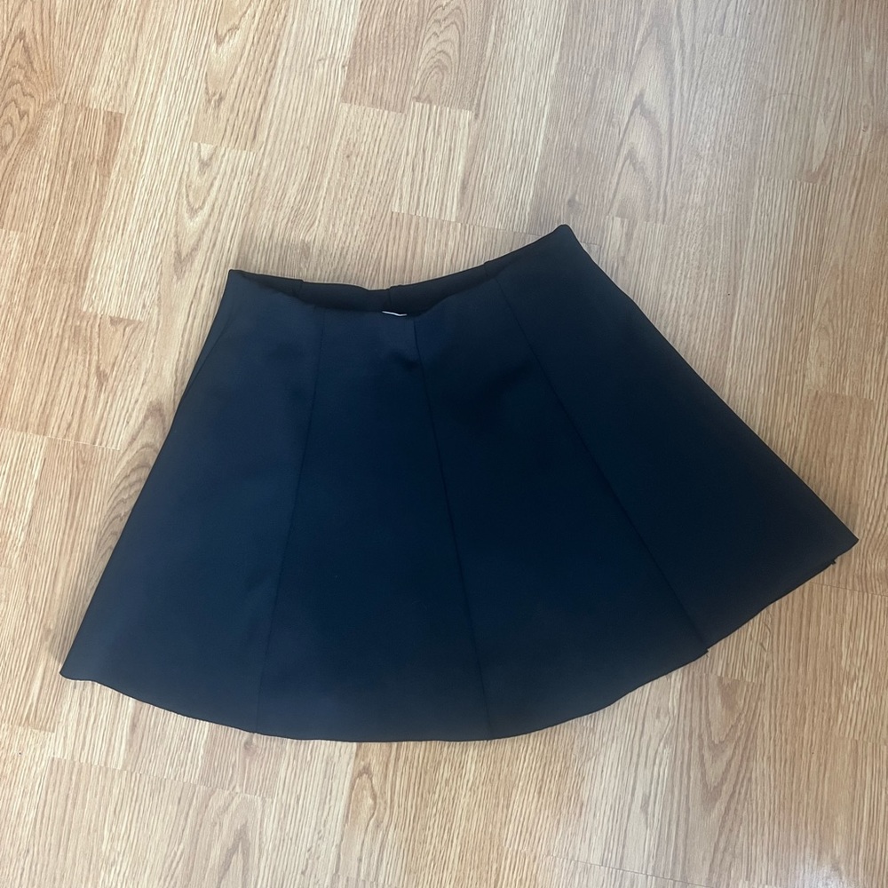 womens small black aeropostale skater skirt